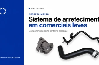Sistema de arrefecimento em comerciais leves