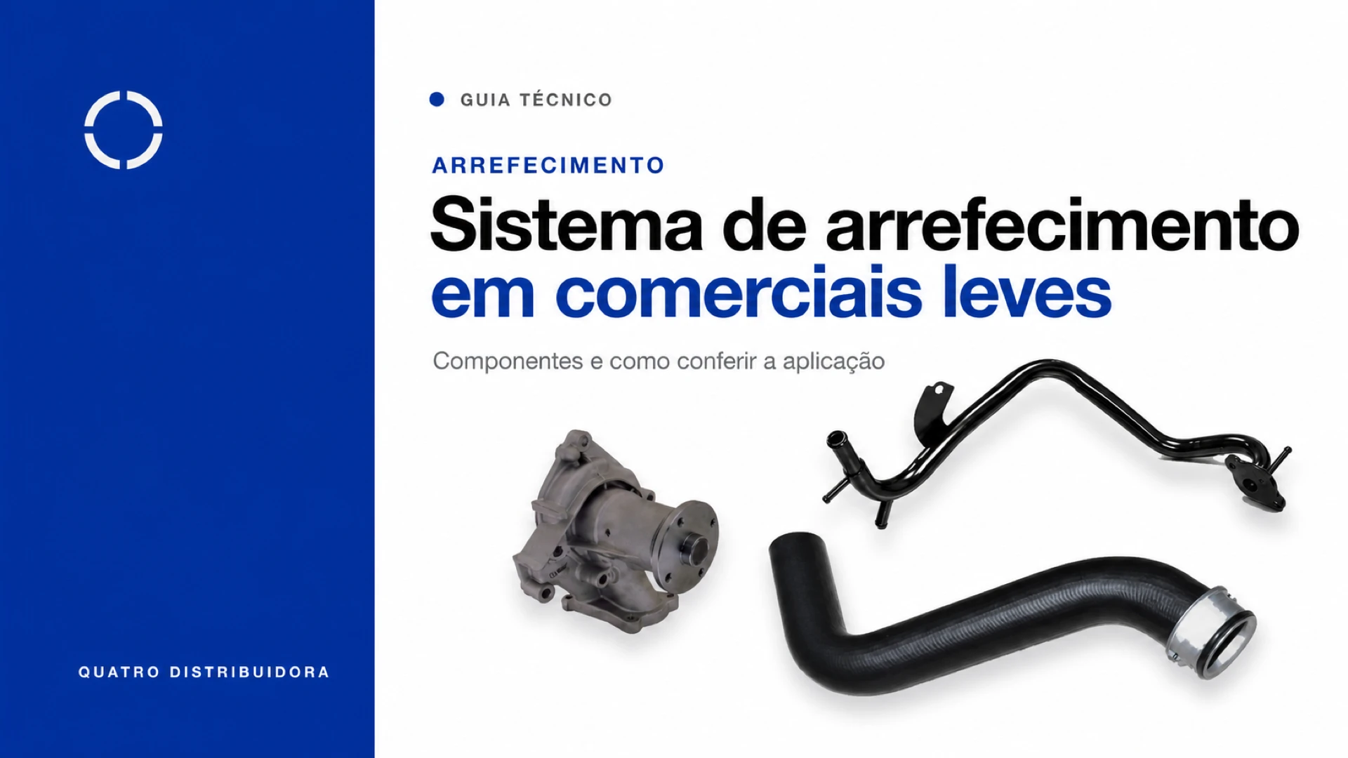 Sistema de arrefecimento em comerciais leves