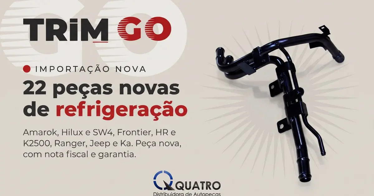 tubo de refrigeração picape diesel