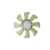 HELICE RADIADOR HR/K2500/L200 2.5 8V EURO III/V/K34T/K74T D4BH/4D56/D4CB